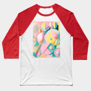 Abstract in pastel colors. 1. Baseball T-Shirt